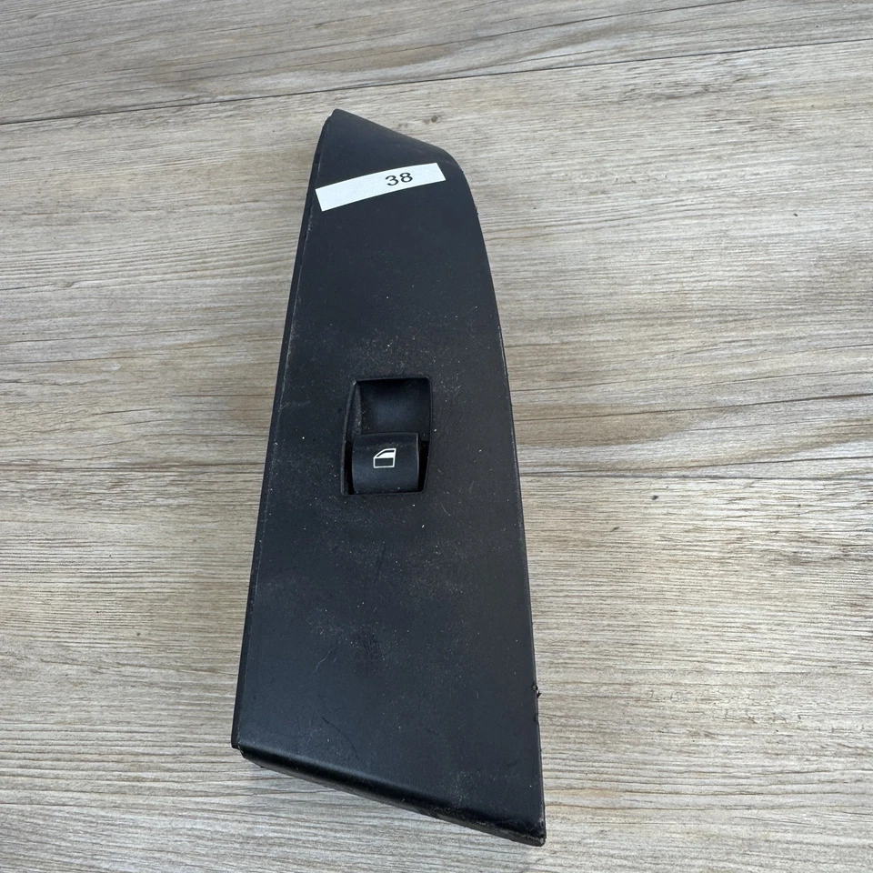 Interruptor de ventana delantera derecha BMW 525 Xi 2006 pasajero OEM 6951956A negro con bisel Foto 2 de 4