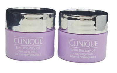 CLINIQUE Take the Day off Cleansing Balm - 0.5oz - (LOT OF 2) NEW