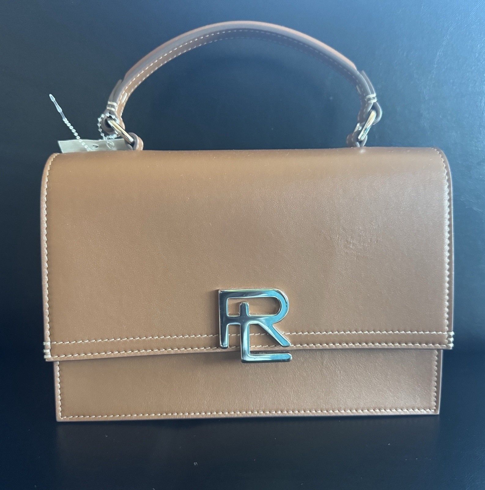 Ralph Lauren Collection RL 888 Top Handle Leather Bag NWT Sold Out