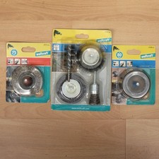 Restposten neue Wolfcraft Drahtschleifmittel versiegelte Pakete