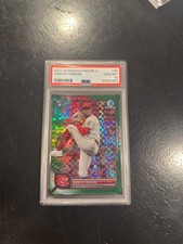 2022 Bowman Chrome X - Rookies Hunter Greene #95 /31 (RC)