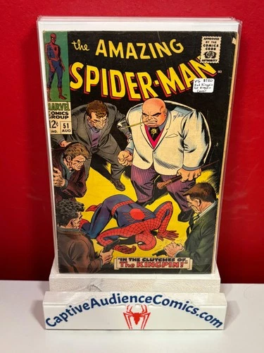 The Amazing Spider-Man, Vol. 1 #51 - 2nd Kingpin - 1st Kingpin Cover - VG
