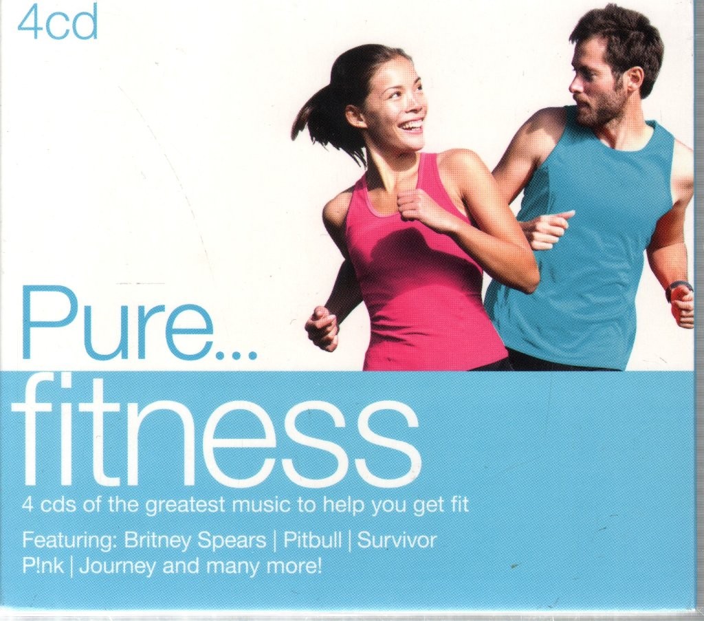 Various Artists Pure... Fitness CD set Europe Sony Music 2013 4 CD compilation