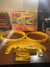 Vintage Marx Big Curve Super Booster Speedway Racetrack Set Hot Wheels Matchbox