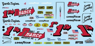 Porch Time 1/24 scale  #1n Sammy Swindell Nance Sprint car decals