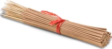1 Bundle Unscented 85-100 Wood Pulp 11'' Incense Sticks Premium Natural Uncolore