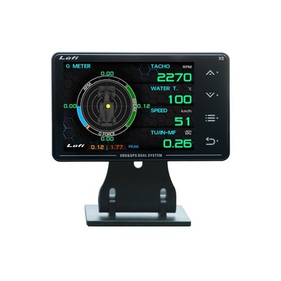 Lufi XS - OBD2 Boost gauge/G-force meter/Gyrometer/GPS Speedo