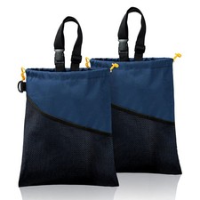 2PCS Car Garbage Can, Hanging Car Trash Bag with Waterproof Leakproof Lining