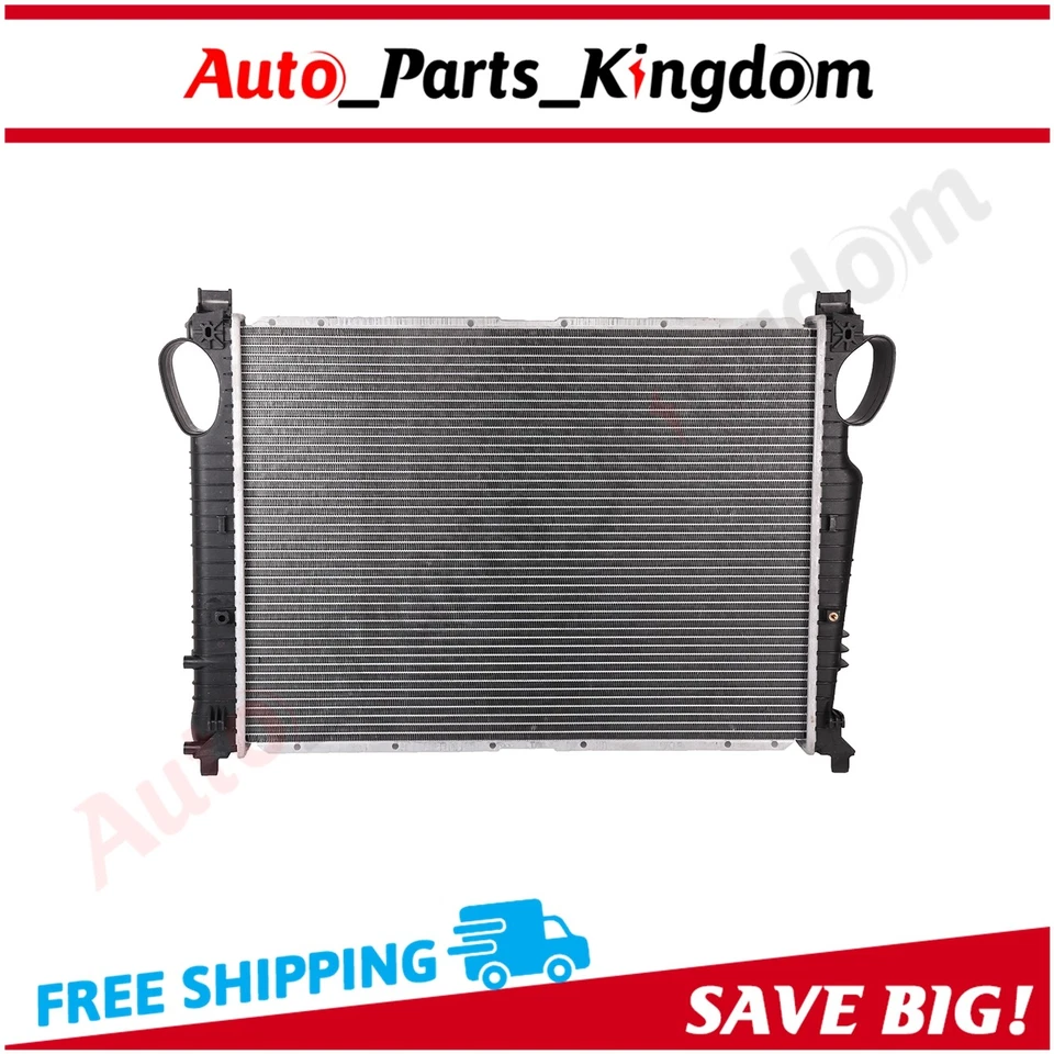 For 00-08 Mercedes-Benz S-Class 4.3L 5.0L 5.8L V8 V12 Radiator Fits CU2652 - Image 2 of 4