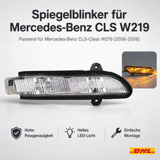 A2198200621 Seitenblinker für Mercedes Benz CLS W219 06-08 Blinklicht Rechts A2198200621 Seitenblinker für Mercedes Benz CLS W219 06-08 Blinklicht Rechts