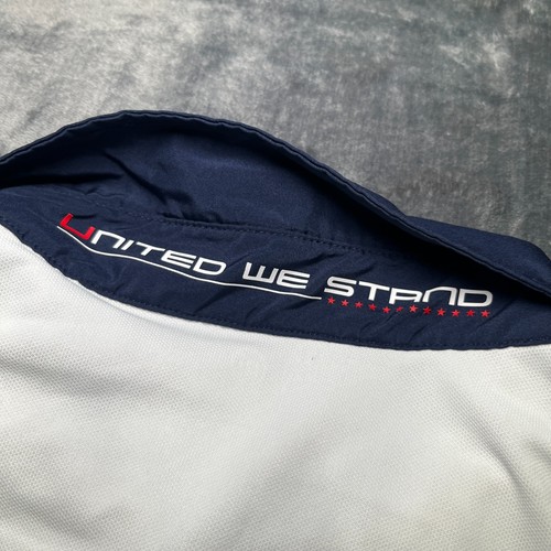 RLX Ralph Lauren 2018 USA Ryder Cup Gold Polo Shirt Large United We Stand White - Picture 12 of 13