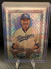 2025 Topps Allen & Ginter Bryan Cranston Chrome X-Fractor SSP #290 Dodgers