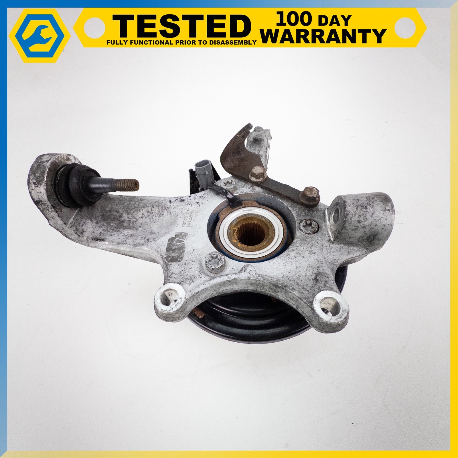 05-13 CHEVROLET CORVETTE C6 XLR REAR RIGHT PASSENGER SIDE SPINDLE KNUCKLE HUB OE