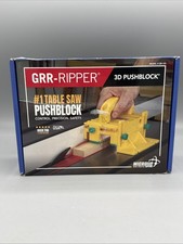 MicroJig GRR-RIPPER GR-100 3D Pushblock Table Saw Push Block Complete in Box