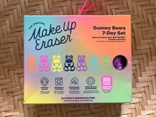 MakeUp Eraser - Gummy Bears 7-Day Set Reusable Washable Laundry Bag Included