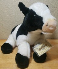 Ganz Webkinz Signature Cow Plush WKS1013 Rare Stuffed Animal Sealed Unused Code