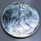 1993 1 oz American Silver Eagle .999 Silver Beautiful Uncirculated Coin