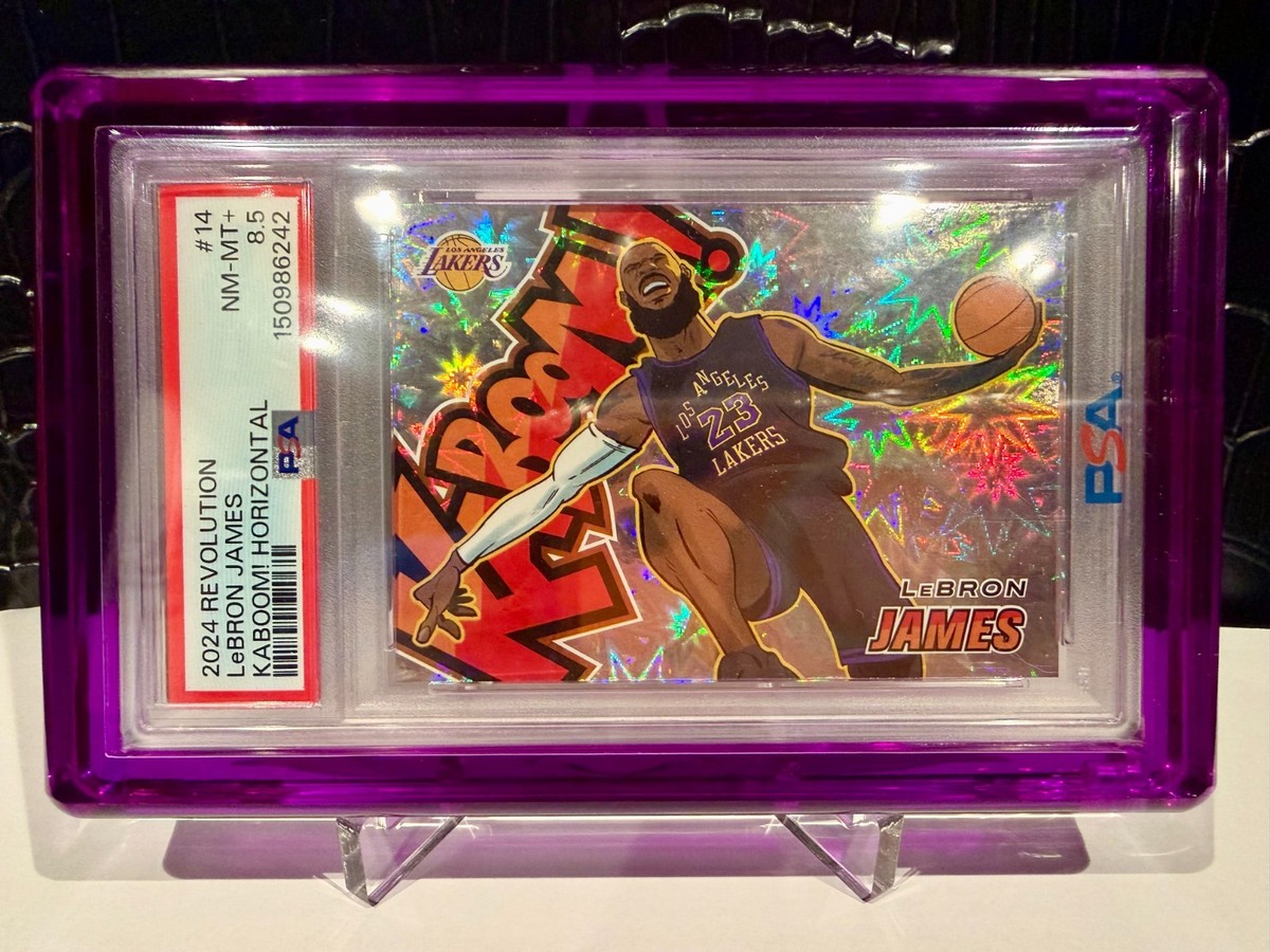 2024 PANINI LeBRON JAMES REVOLUTION KABOOM HORIZONTAL # 14 Lakers
