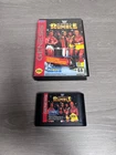 WWF Royal Rumble Sega Genesis Video Game Wrestling Multiplayer