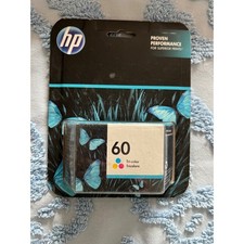 HP 60 Tri-color Ink Cartridge CC643WN Original HP60 Inkjet Print Cartridge NEW
