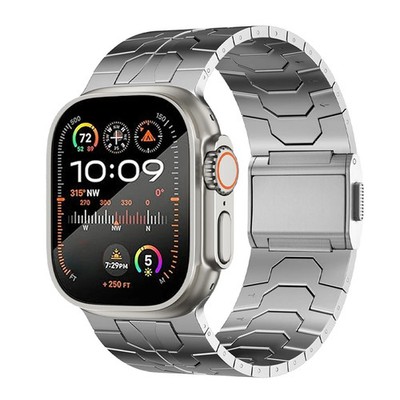 Luxury Magnetic Metal Bracelet Band For Apple Watch Ultra 3 49mm 11 10 9 8 7 SE