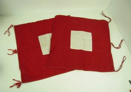 WW2 US Army Signal Corps Flags Military WWII Wigwam Vintage Square