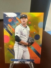 2025 Topps Finest - Common Tarik Skubal #90 Gold Refractor /50