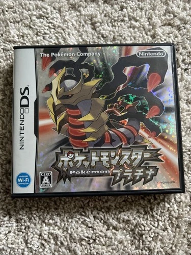 Pokemon Platinum Japan Import Video Game (for Nintendo DS, 2011 ) Missing Manual