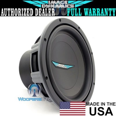 IMAGE DYNAMICS IDQ10 V.4 D2 SUB 10'' DUAL 2-OHM 1000W MAX SUBWOOFER SPEAKER NEW