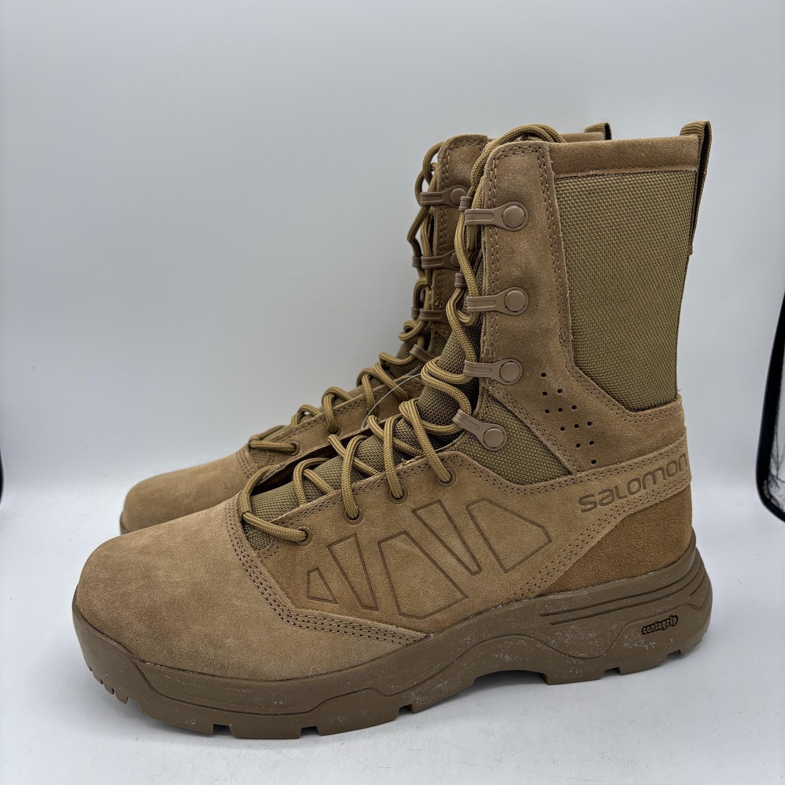 S Size 8 Brown Suede Tactical Combat Tan Coyote