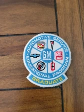 GM ASEP Graduate General Motors Automotive Service Educational Program Patch