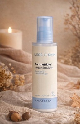 [K-Vegan Beauty] Holika Holika Less On Skin Panthebible Vegan Emulsion 