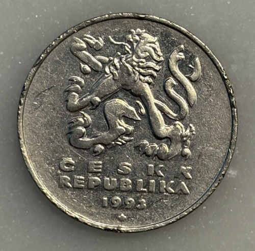 1993 Czech Republic 5 Korun - VF - Very Fine