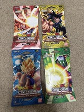 BanDai Dragon Ball Z Super Card Game Dawn of The Z Legends Set of 4 Art