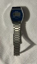 Orologio da polso RadioShack Talking Digital Quartz, cinturino nero, cassa grigia