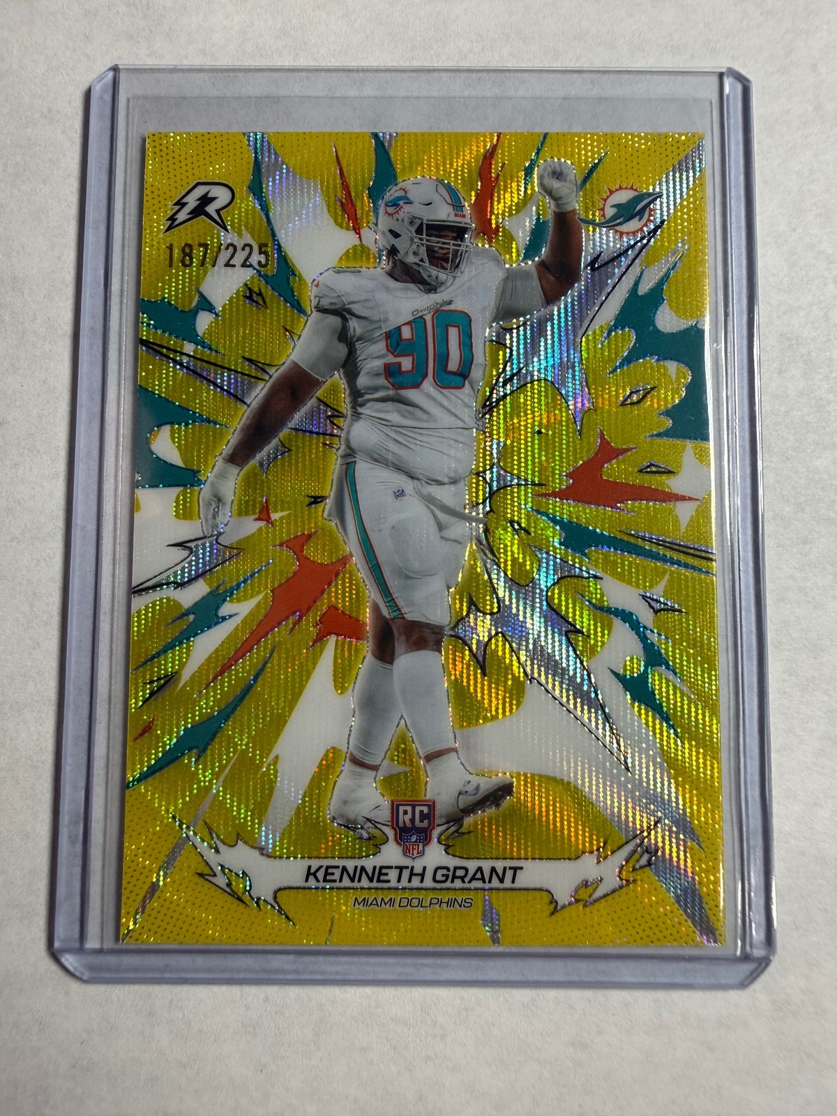 Kenneth Grant 2025 Topps Resurgence #156 Yellow Surge