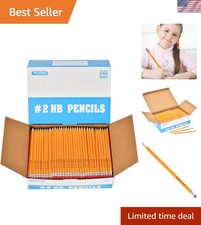 Wood-Cased HB Pencils, Pre-sharpened, 360 Cou...