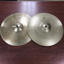1970s Vintage Avedis Zildjian 14" Hi-Hat Cymbals Pair