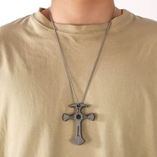 Tactical Defense Cross Pendant, Self-Defense Cool Equipment, Fashionable and Exq