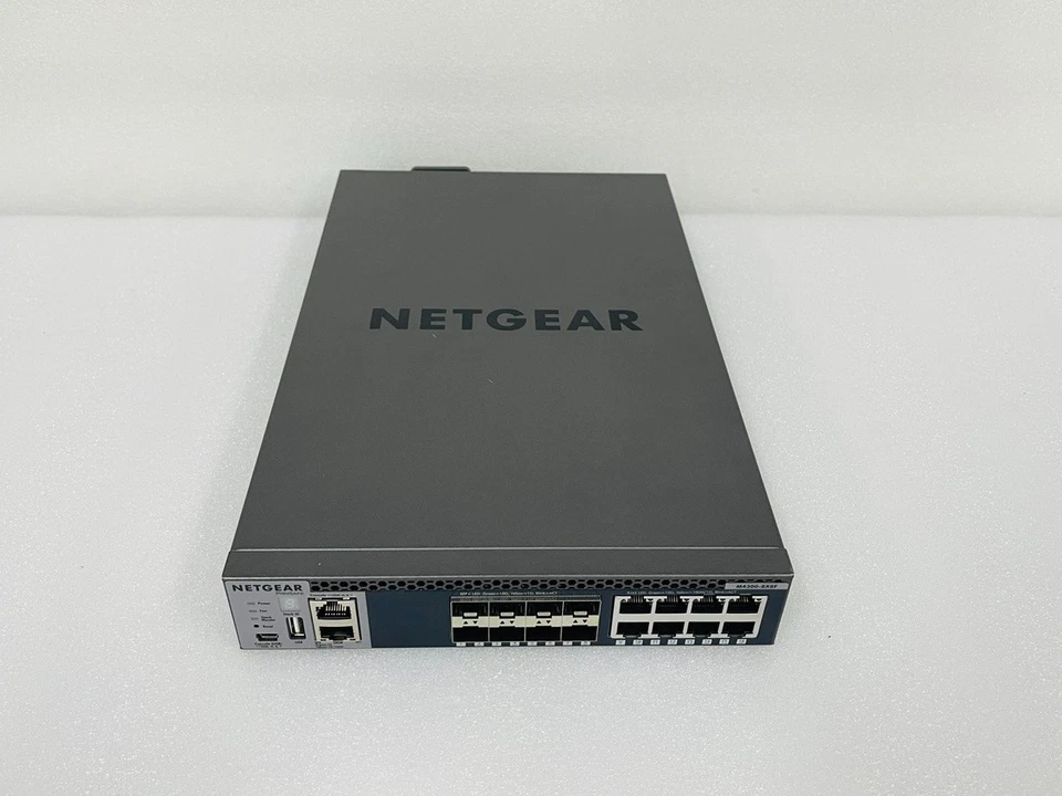 Netgear M4300-8X8F XSM4316S 8x 10G SFP+ & 8x 10G RJ45 Stackable Managed Switch - Image 2 of 4