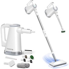 Dampfreiniger 2-in-1 Dampfmop Handdampfreiniger Zubehör Fliesen Teppich