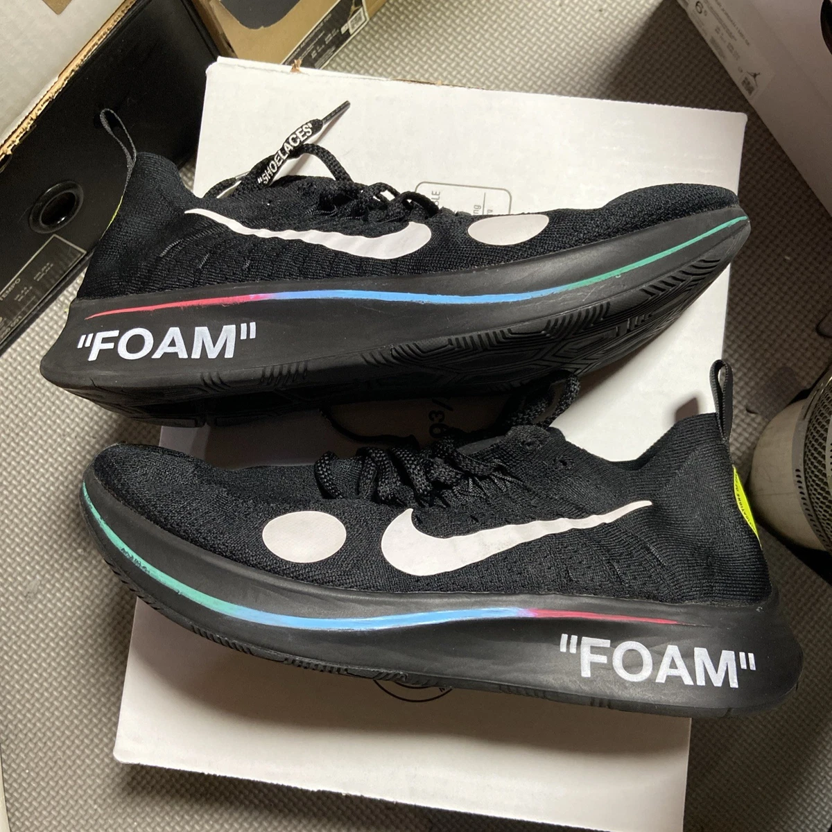Nike Off-White x Zoom Fly Mercurial Flyknit Black for Sale