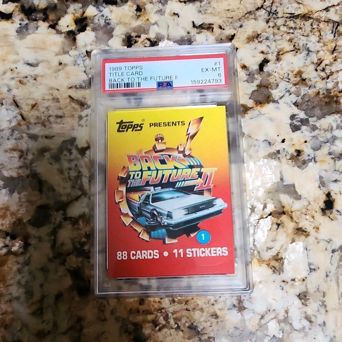 Topps Back To The Future In Non-Sport Trading Card Singles for