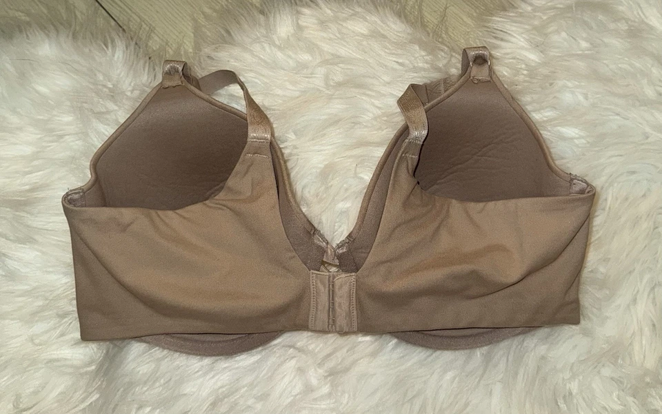 Sujetador Warners RB1691A Cloud 9 espalda suave forrado con aros para mujer 36D tostado Foto 4 de 4
