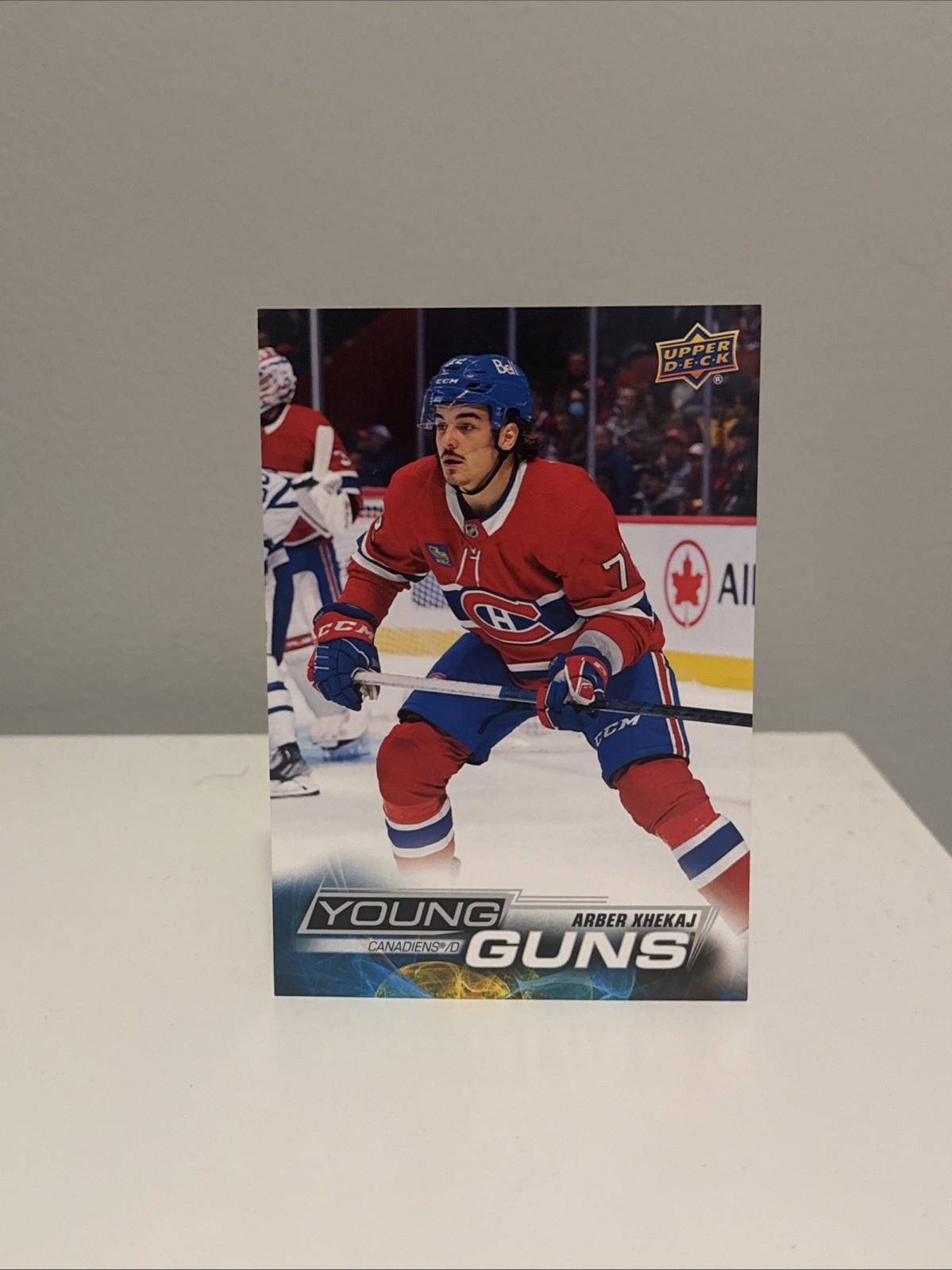 Arber Xhekaj 2022-23 Upper Deck Series 2 Young Guns JUMBO SIZE Rookie #490