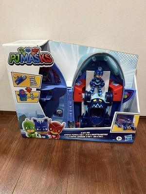 PJ Masks 2-in-1 HQ Playset, Headquarters and Rocket Preschool Toy (I1)