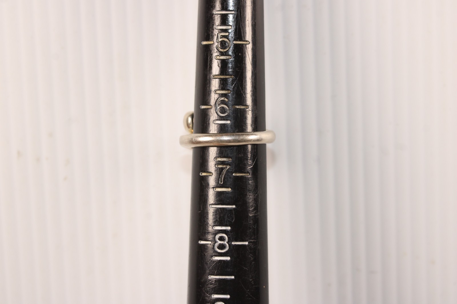 Sterling Silver  Modern Solid Bypass Ring Size 6.… - image 6