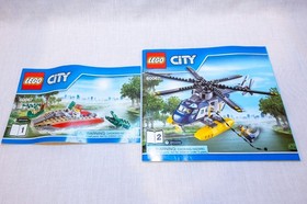 LEGO CITY: Helicopter Pursuit (60067) - Complete except a few stickers
