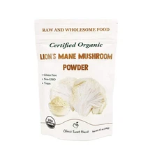 Cherie Sweet Heart Organic Mushroom Powder, Lion's Mane, 50 Servings, 3.5