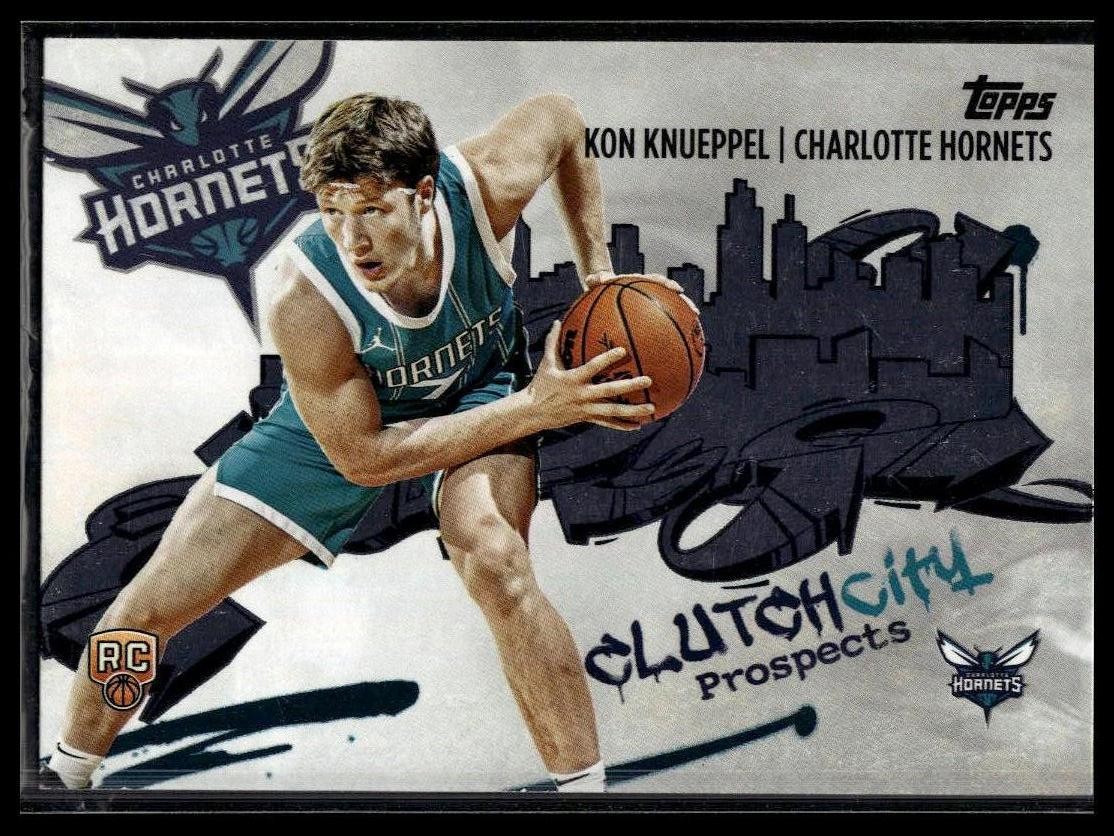 2025-26 Topps #CC-4 Kon Knueppel Clutch City Prospects RC